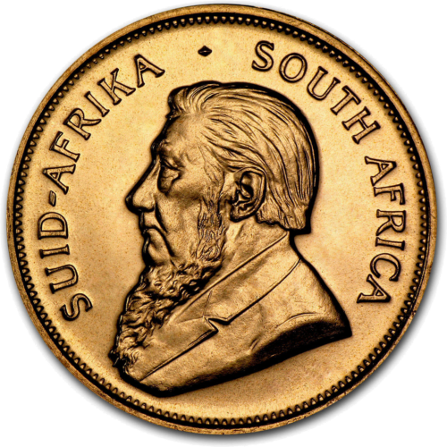 1 oz Krugerrand Pietų Afrika auksinė moneta (Mix metai) (5)