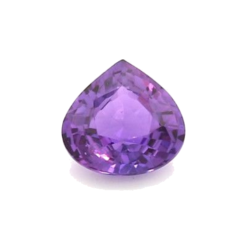 1.0 carat PURPLE MODIFIEDBRILLIANTSTEP cut Pear Safyras (1)