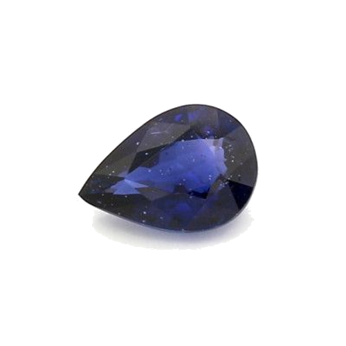 0.99 carat BLUE MODIFIEDBRILLIANTSTEP cut Pear Safyras (1)