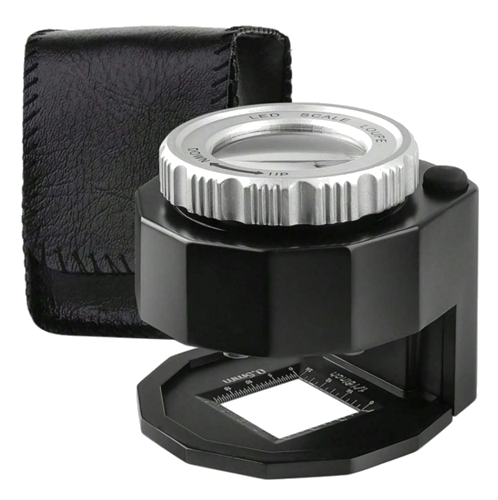 Lupa ar apgaismojumu un perforāciju 30× (1)