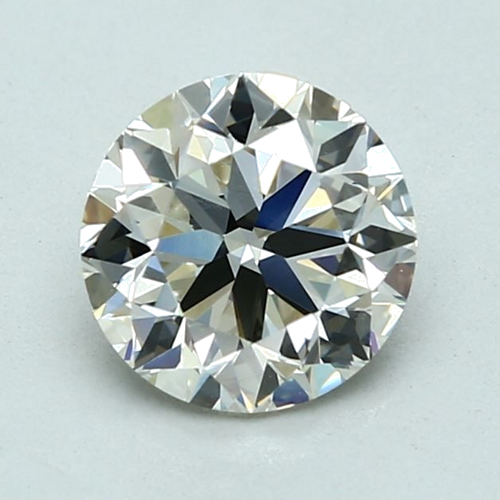 1.5 carat K FAINT BROWN-VVS1 Very Good cut Natūralus Round Deimantas (1)