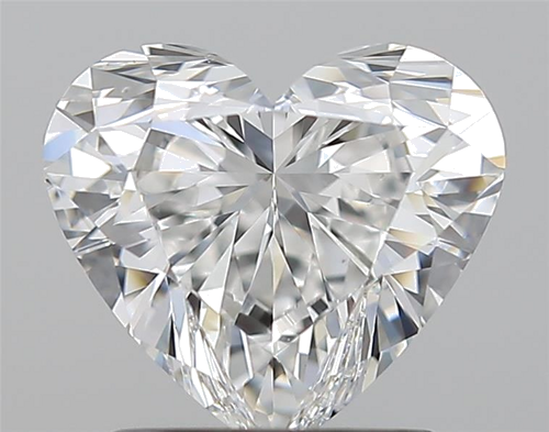 1.6 carat F-VS2 Natūralus Heart Deimantas (1)