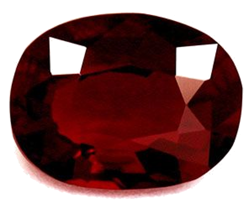 1.36 carat RED Oval Rubinas (1)