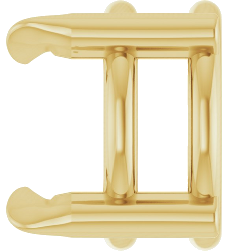 Pakabukas „Solitaire Slide“ 585 Geltonojo Aukso Round 6mm (3)