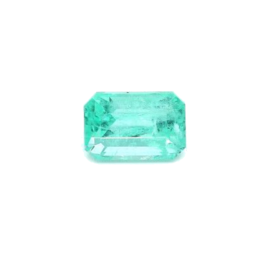 2.13 carat GREEN STEP cut Octagonal Smaragdas (1)