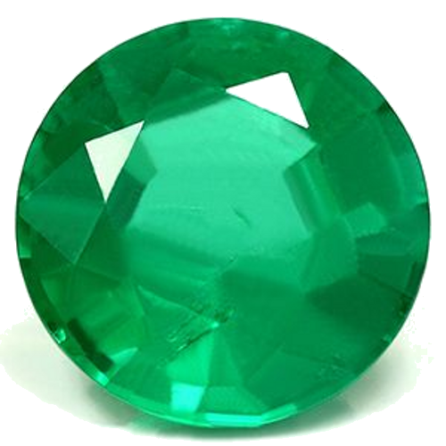 3.72 carat GREEN Round Smaragdas (1)