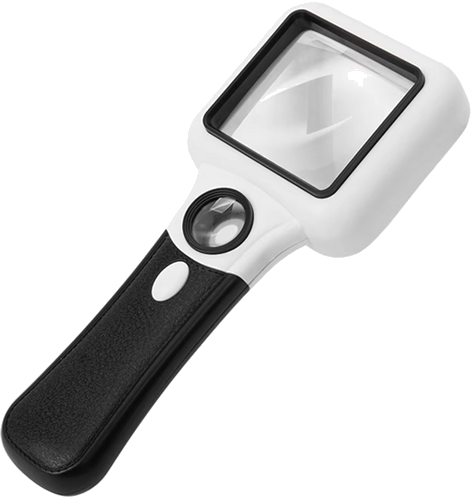 Лупа с LED и UV подсветкой 5x 45x (1)