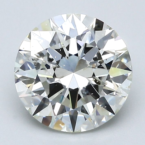 2.21 carat J-SI2 Excellent cut Natūralus Round Deimantas (1)