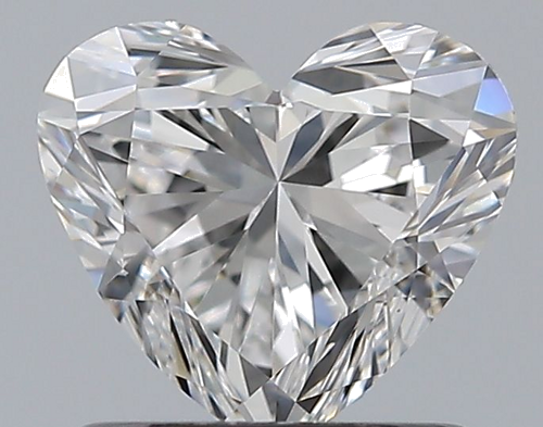 0.96 carat E-VVS1 Natūralus Heart Deimantas (1)