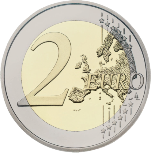 2026 Монако 2-евровая национальная монета Альбер II (2)