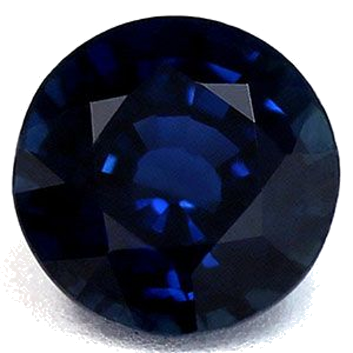 1.03 carat BLUE Round Safyras (1)