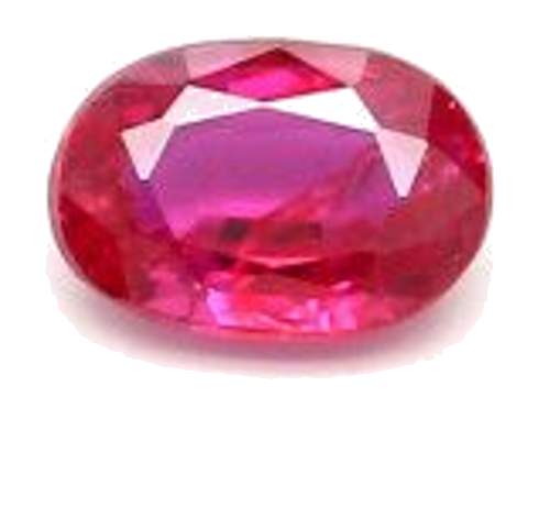 0.19 carat RED BRILLIANTSTEP cut Oval Rubinas (1)