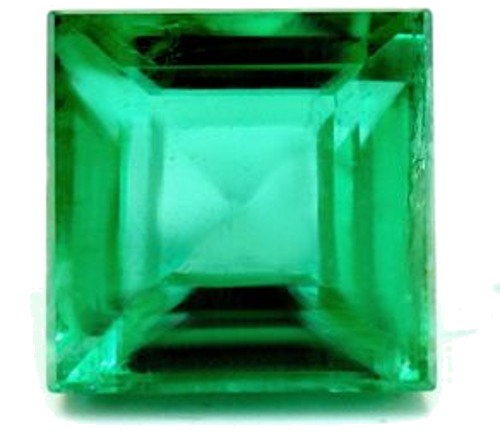 1.4 carat GREEN Square Smaragdas (1)