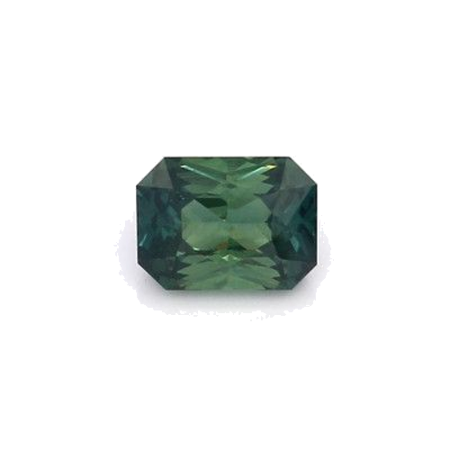 1.03 carat GREEN STEP cut Octagonal Safyras (1)