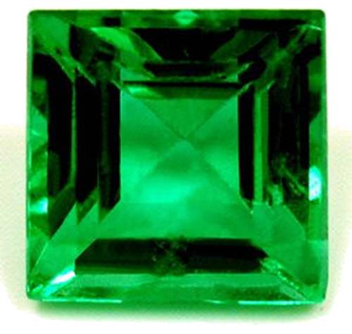 1.21 carat GREEN Square Smaragdas (1)