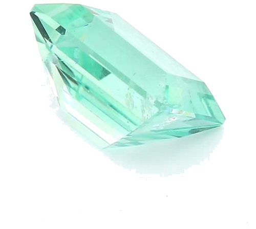 3.42 carat GREEN STEP cut Emerald Smaragdas (1)