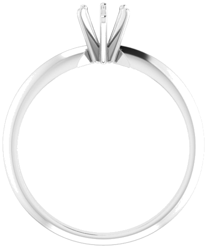 Sužadėtuvių Žiedas „Lightweight Solitaire“ 585 Baltojo Aukso Pear Shape 7mm x 4.5mm (2)