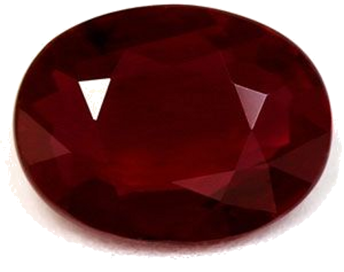 1.02 carat RED Oval Rubinas (1)