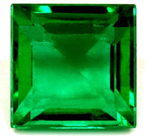 1.84 carat GREEN Square Smaragdas (1)