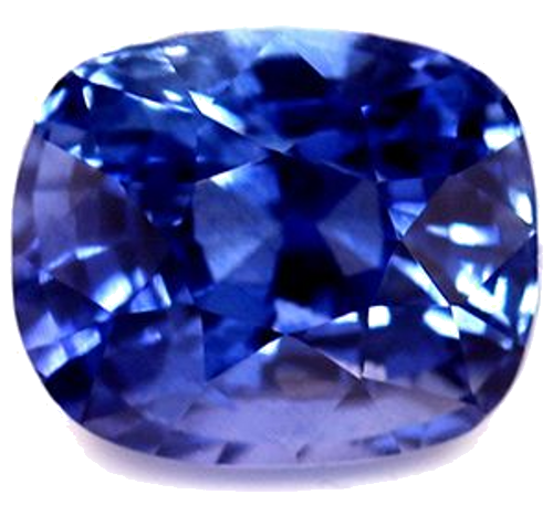 2.07 carat BLUE Cushion Safyras (1)