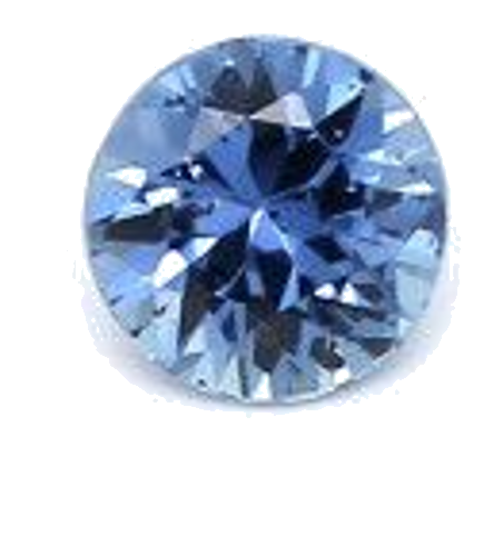 0.12 carat BLUE BRILLIANT cut Round Safyras (1)