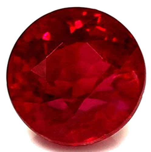 1.19 carat RED Round Rubinas (1)