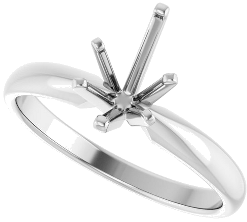 Sužadėtuvių Žiedas „Solitaire“ 585 Baltojo Aukso Pear Shape 8.5mm x 5mm (5)