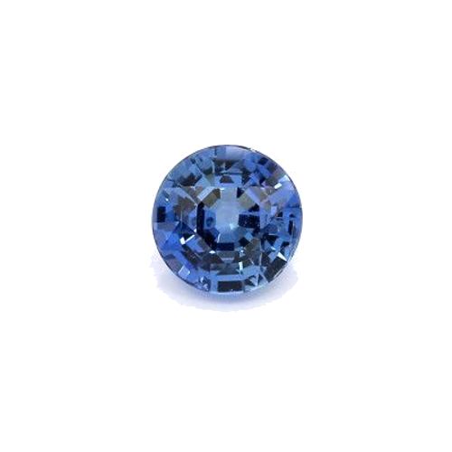 1.79 carat BLUE BRILLIANTSTEP cut Round Safyras (1)