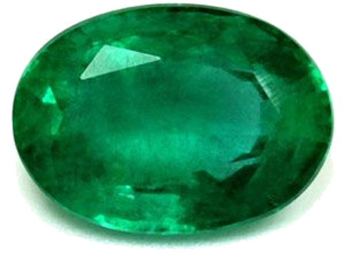 2.08 carat GREEN Oval Smaragdas (1)