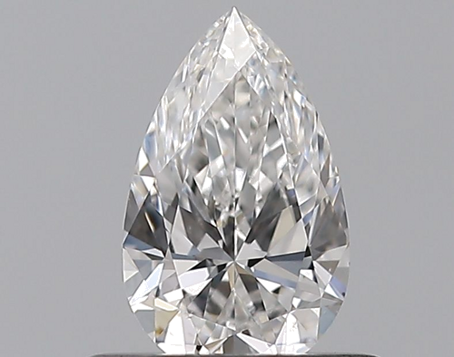 0.41 carat E-VS2 Natūralus Pear Deimantas (1)