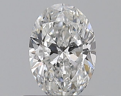 0.45 carat E-SI2 Natūralus Oval Deimantas (1)