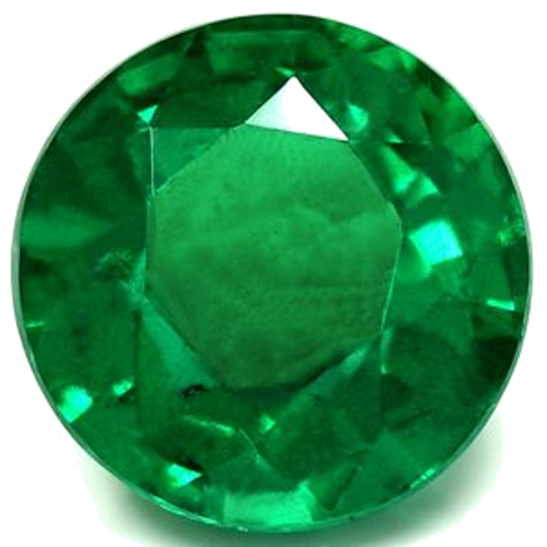 2.4 carat GREEN Round Smaragdas (1)
