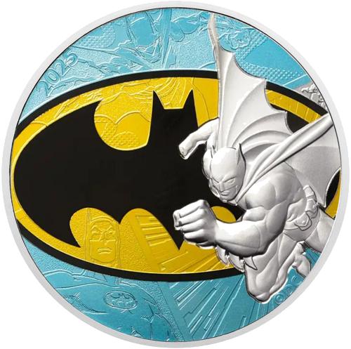 10 euro BATMAN 2025 French silver coin in BU card (2)