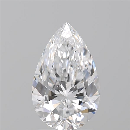 2.01 carat D-VVS1 Natūralus Pear Deimantas (1)