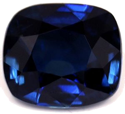 1.32 carat BLUE Cushion Safyras (1)