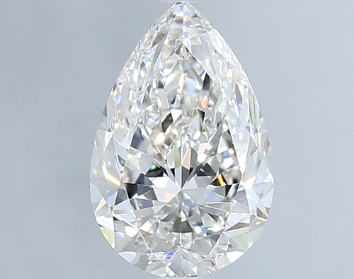 2.01 carat F-VS1 Natūralus Pear Deimantas (1)