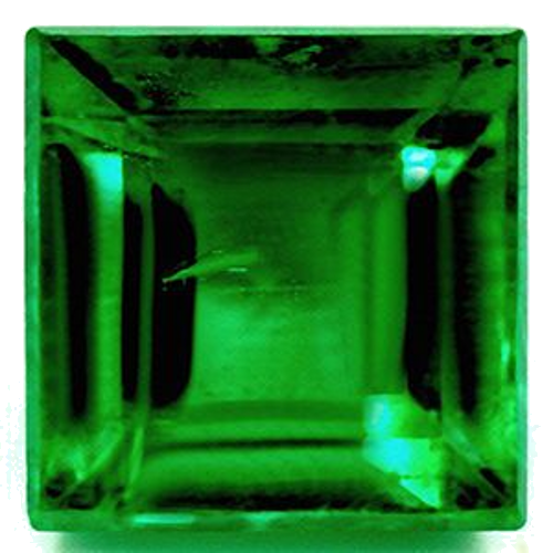 1.49 carat GREEN Square Smaragdas (1)