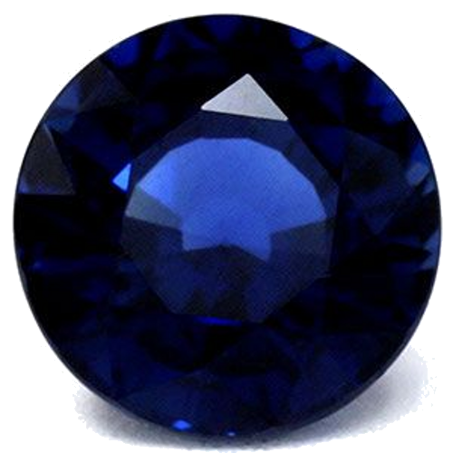 1.29 carat BLUE Round Safyras (1)