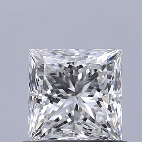 0.62 carat E-VS1 Natūralus Princess Deimantas (1)