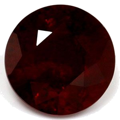 1.87 carat RED Round Rubinas (1)