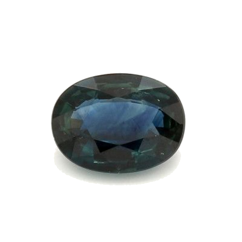 1.53 carat BLUE BRILLIANTSTEP cut Oval Safyras (1)
