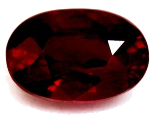 1.07 carat RED Oval Rubinas (1)