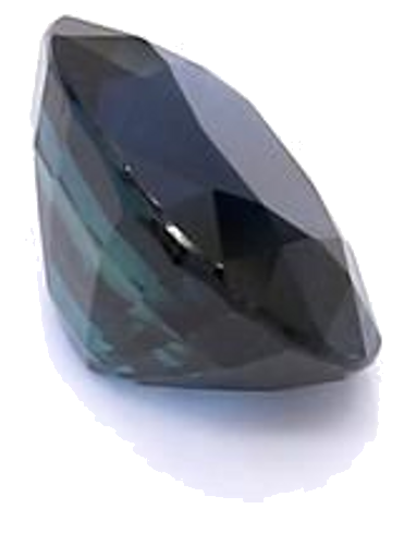 1.3 carat BLUE BRILLIANTSTEP cut Oval Safyras (1)