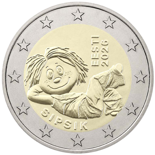 2026 Esti Sipsiks 2 eiro monēta (1)