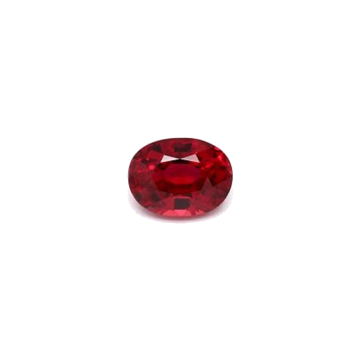 0.87 carat RED BRILLIANTSTEP cut Oval Rubinas (1)