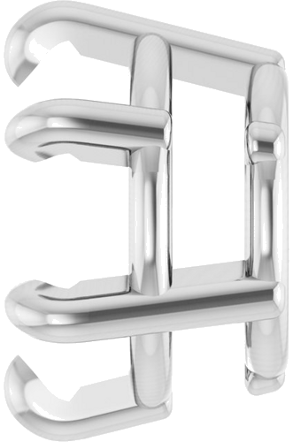 14K White 8 mm Round Slide Pendant Mounting (3)