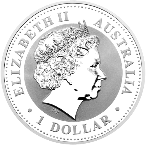 2009 Kookaburra Australija 1 oz sidabrinė moneta (2)