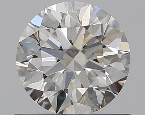 0.57 carat H-SI1 Excellent cut Natūralus Round Deimantas (1)