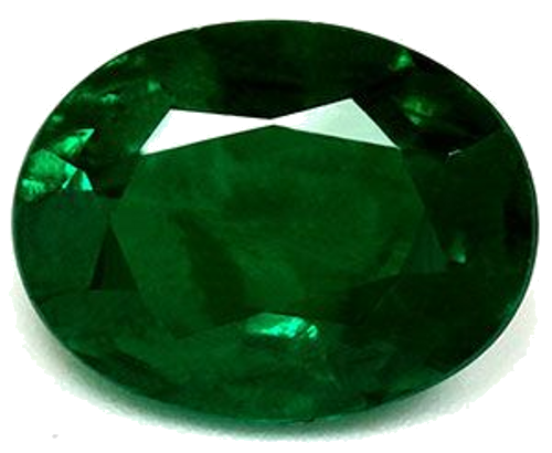 2.85 carat GREEN Oval Smaragdas (1)