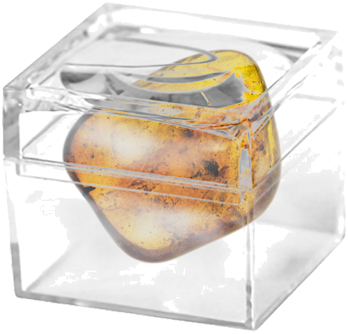 5,15 g Amber Nugget with inclusion (2)